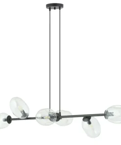 Shop Sklep Kaja Szeroka lampa wisząca na regulowanych zwisach 1262/6 z serii PANDORA