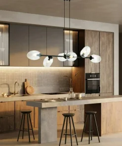 Shop Sklep Kaja Szeroka lampa wisząca na regulowanych zwisach 1262/6 z serii PANDORA