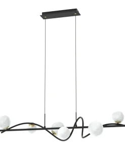 Cheap Sklep Kaja Szeroka lampa wisząca nad stół w jadalni MD3145-6-EBGN NISYRO | Kaja