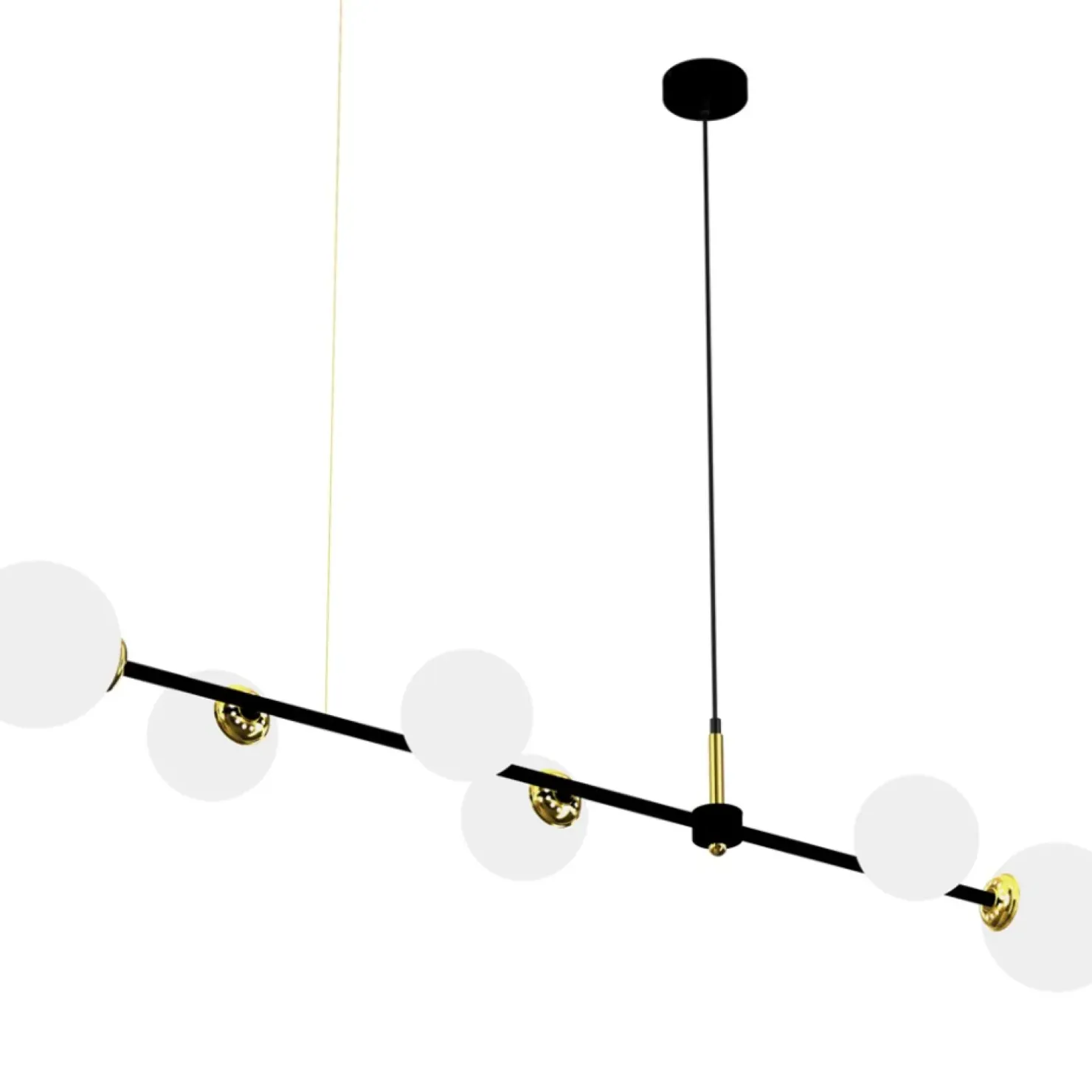 Online Sklep Kaja Szeroka lampa wisząca nad stół w salonie MLP7846 POP | Kaja