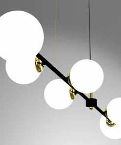 Online Sklep Kaja Szeroka lampa wisząca nad stół w salonie MLP7846 POP | Kaja