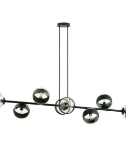 Fashion Sklep Kaja Szeroka lampa wisząca z małymi kloszami 1229/8 ROSSI | Kaja