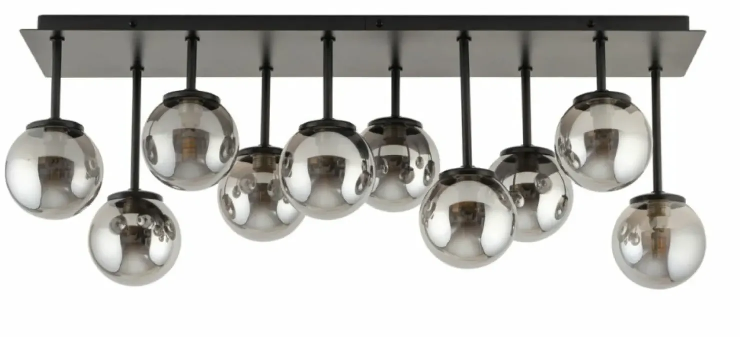 Discount Sklep Kaja Szeroka lampa z krótkimi rurkami i kloszami SIG 33492 TULIA | Kaja