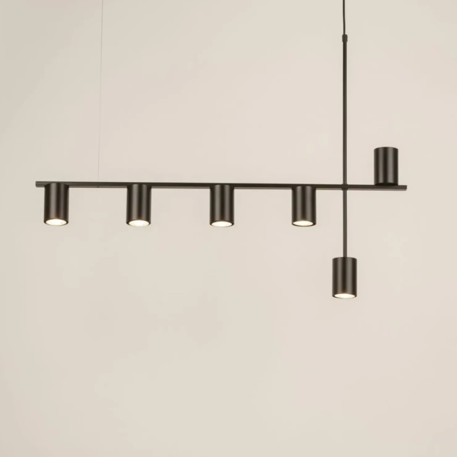 Outlet Sklep Kaja Szeroka, loftowa lampa wisząca do jadalni SIG 33695 VENDO | Kaja czarny
