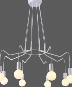 Best Sale Sklep Kaja Szeroka, minimalistyczna lampa wisząca 38-71040 BASSO | Kaja białymatowy