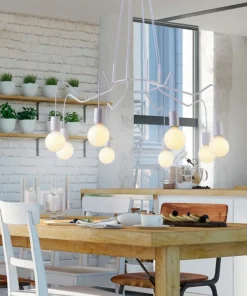 Best Sale Sklep Kaja Szeroka, minimalistyczna lampa wisząca 38-71040 BASSO | Kaja białymatowy