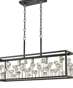 Cheap Sklep Kaja Szeroka, nietypowa lampa wisząca nad stół P0541-05B-SDAC - CAROLINE