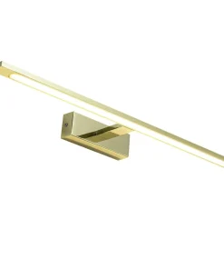 Szeroka, złota lampa ścienna LED GS-LWB-20W/3 GOLD ISLA | Kaja*Sklep Kaja Discount
