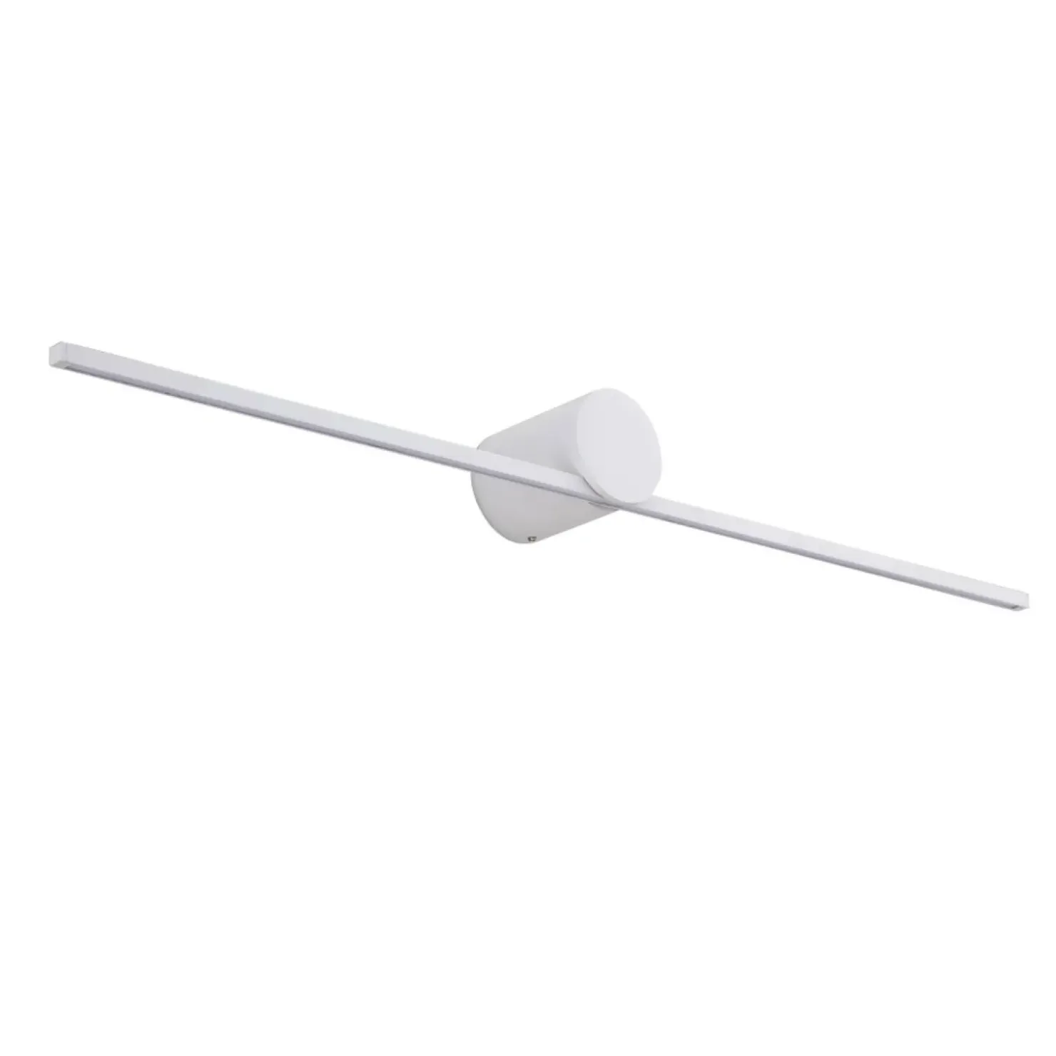 Szeroki, biały kinkiet nad obraz LP-777/1W L WH z serii MODERN SLIM*Sklep Kaja Discount