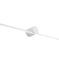 Szeroki, biały kinkiet nad obraz LP-777/1W L WH z serii MODERN SLIM*Sklep Kaja Discount