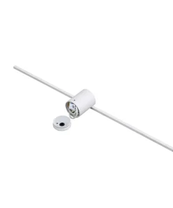 Szeroki, biały kinkiet nad obraz LP-777/1W L WH z serii MODERN SLIM*Sklep Kaja Discount