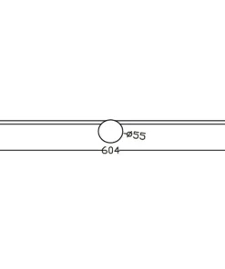 Szeroki, biały kinkiet nad obraz LP-777/1W L WH z serii MODERN SLIM*Sklep Kaja Discount