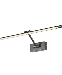 Szeroki kinkiet obrazowy LED 58cm AZ2655 DAVINCI BLACK CHROME | Kaja*Sklep Kaja Fashion