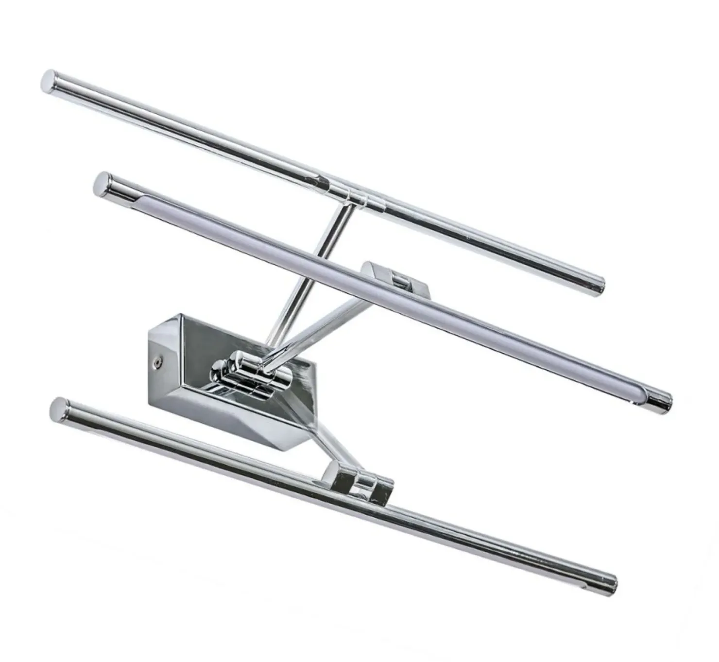Szeroki kinkiet obrazowy LED 58cm AZ2655 DAVINCI BLACK CHROME | Kaja*Sklep Kaja Fashion