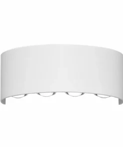 Szeroki kinkiet zewnętrzny LED 3000K OWL-6650-4-WH-3K ORTELO | Kaja*Sklep Kaja Best Sale