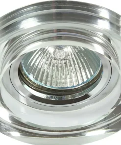 Szklana lampa podtynkowa, oczko na jedną żarówkę 2228723 | Kaja Oświetlenie*Sklep Kaja Outlet