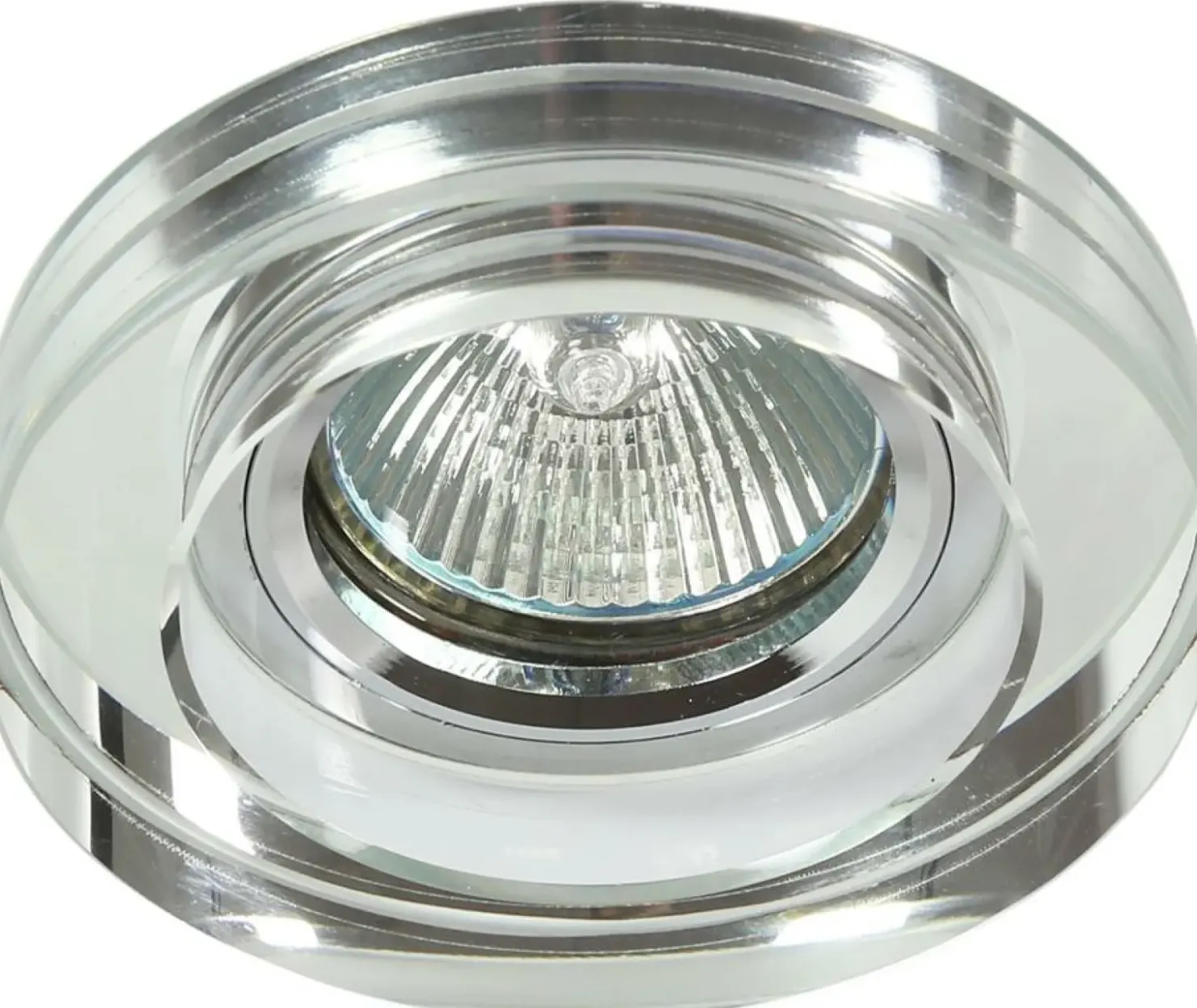 Szklana lampa podtynkowa, oczko na jedną żarówkę 2228723 | Kaja Oświetlenie*Sklep Kaja Outlet