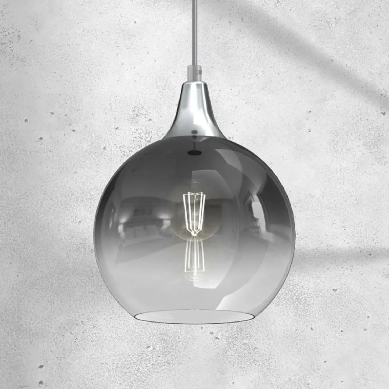 Online Sklep Kaja Szklana lampa wisząca do nowoczesnego wnętrza MLP8320 z serii MONTE | Kaja Oświe