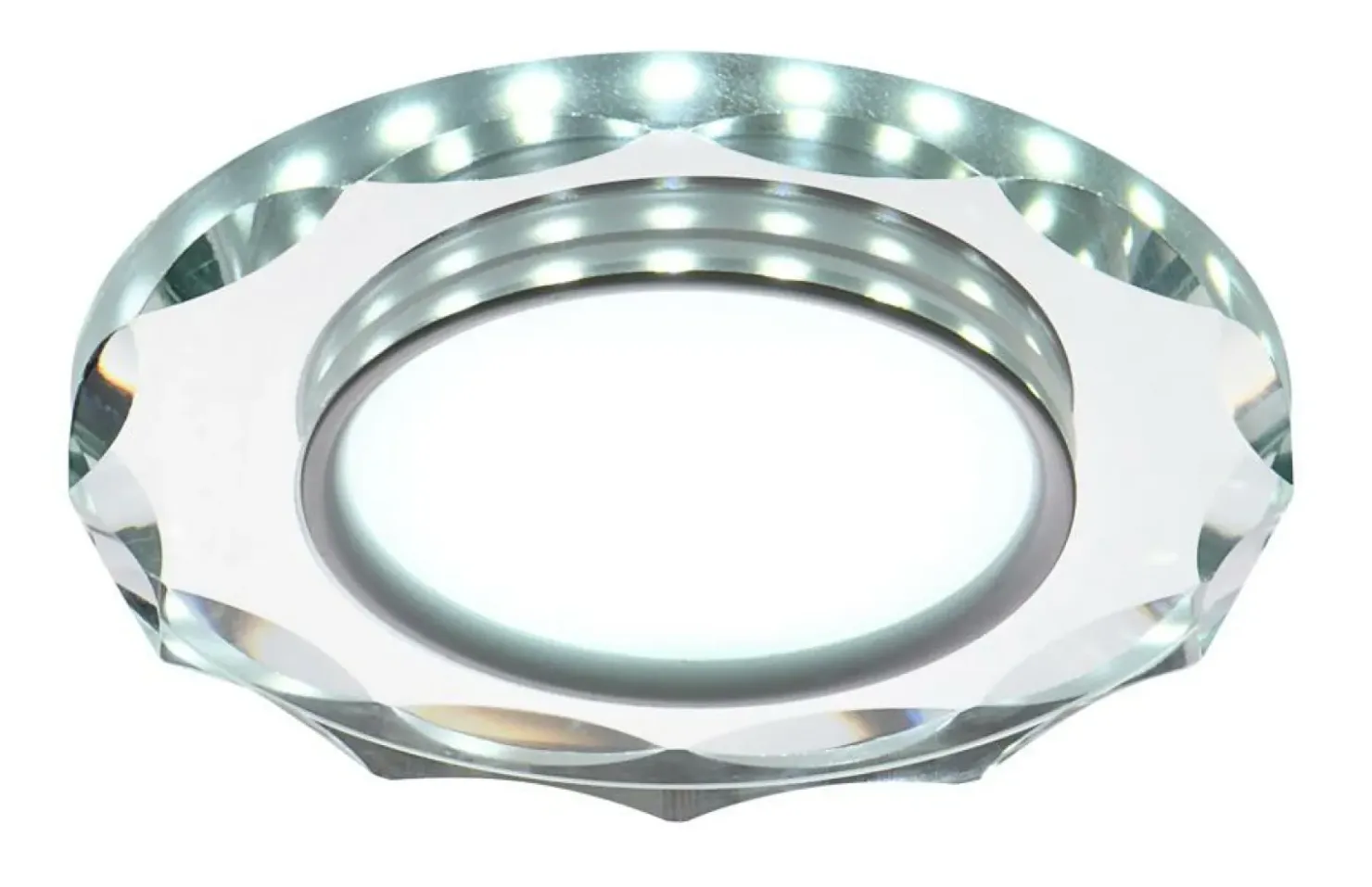 Szklana oprawa podtynkowa, zintegrowany LED 2263939 z serii RING | Kaja Oświetle*Sklep Kaja Cheap