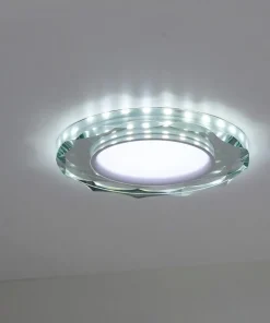 Szklana oprawa podtynkowa, zintegrowany LED 2263939 z serii RING | Kaja Oświetle*Sklep Kaja Cheap