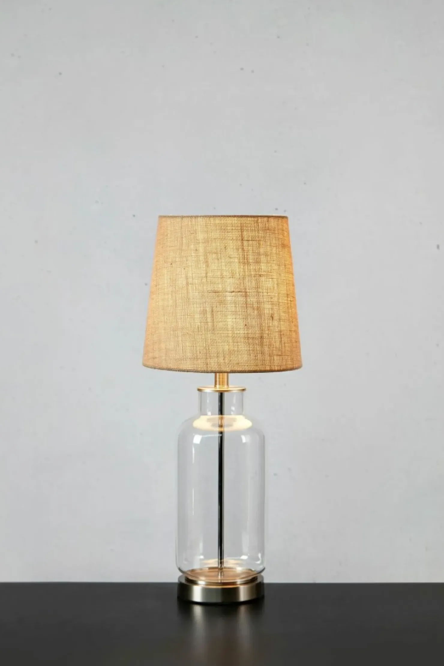 Szklana, wysoka lampka stołowa w stylu boho 108694 COSTERO | Kaja*Sklep Kaja New