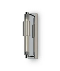 Szklany kinkiet do stylowego wnętrza MOD308WL-L9CH3K z serii VERTICALE*Sklep Kaja Outlet