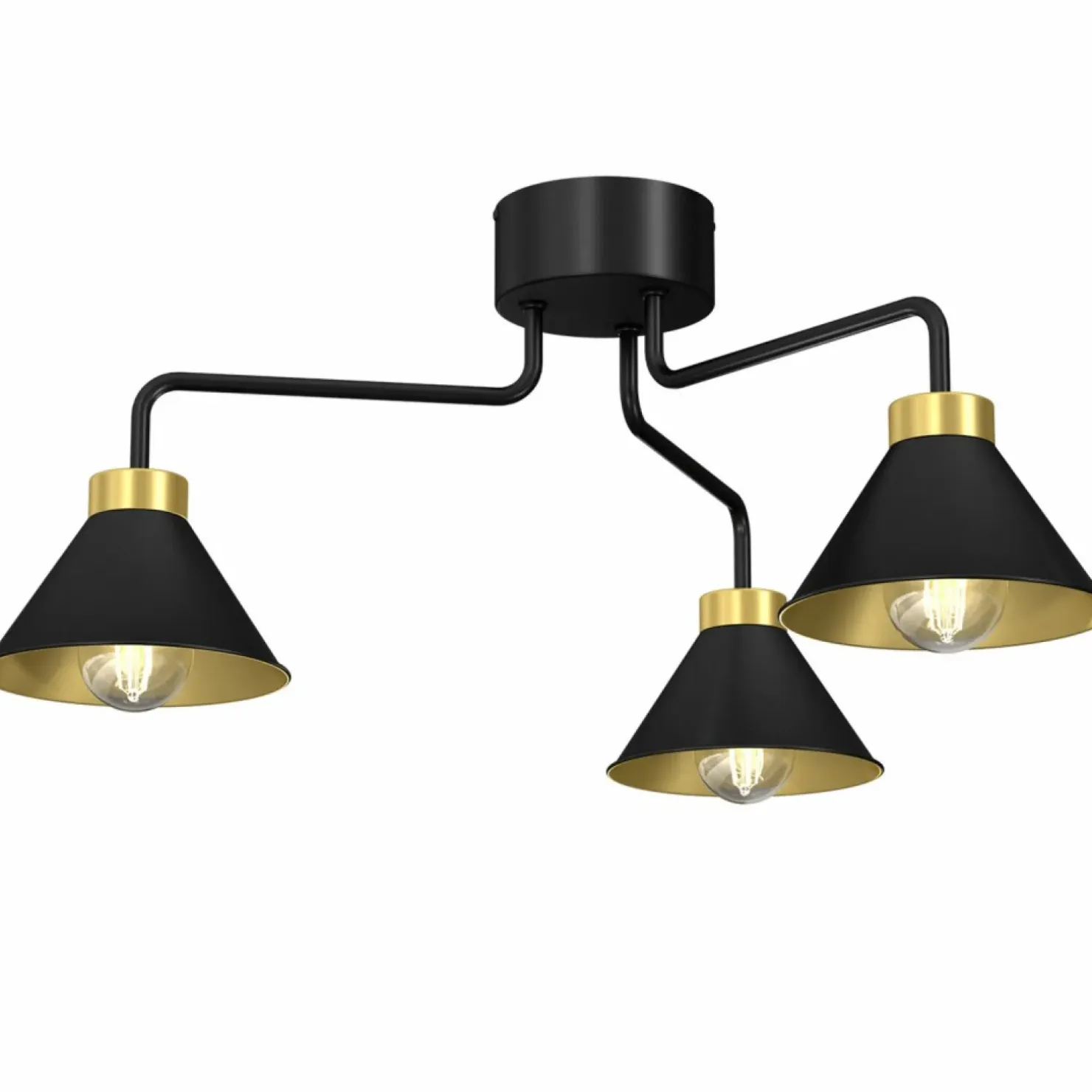 Shop Sklep Kaja Szykowna lampa sufitowa, idealna do sypialni LX 0630 z serii DEMET