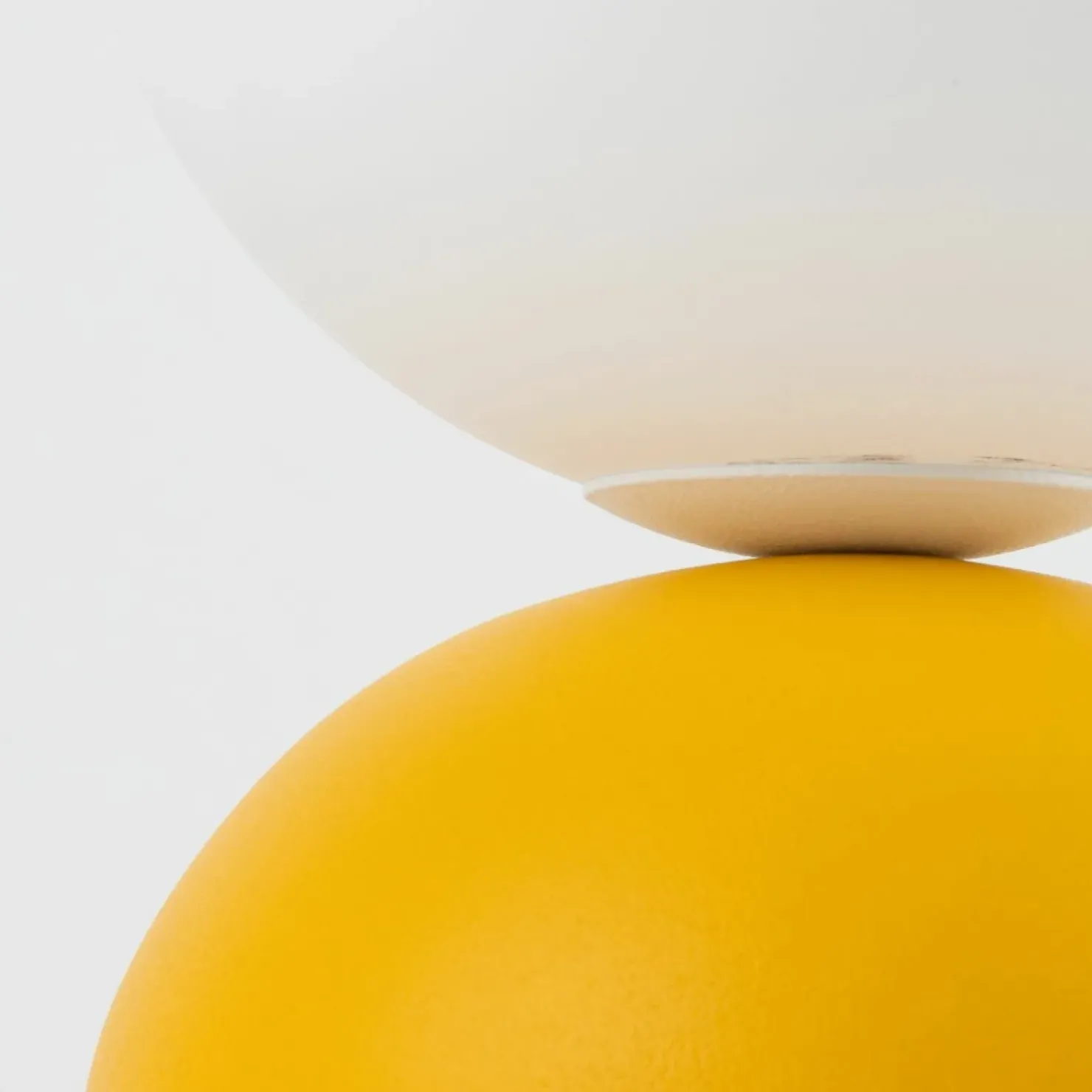 Żółta, dekoracyjna lampka na szafkę nocną TK 16040 MIKI YELLOW | Kaja*Sklep Kaja Cheap