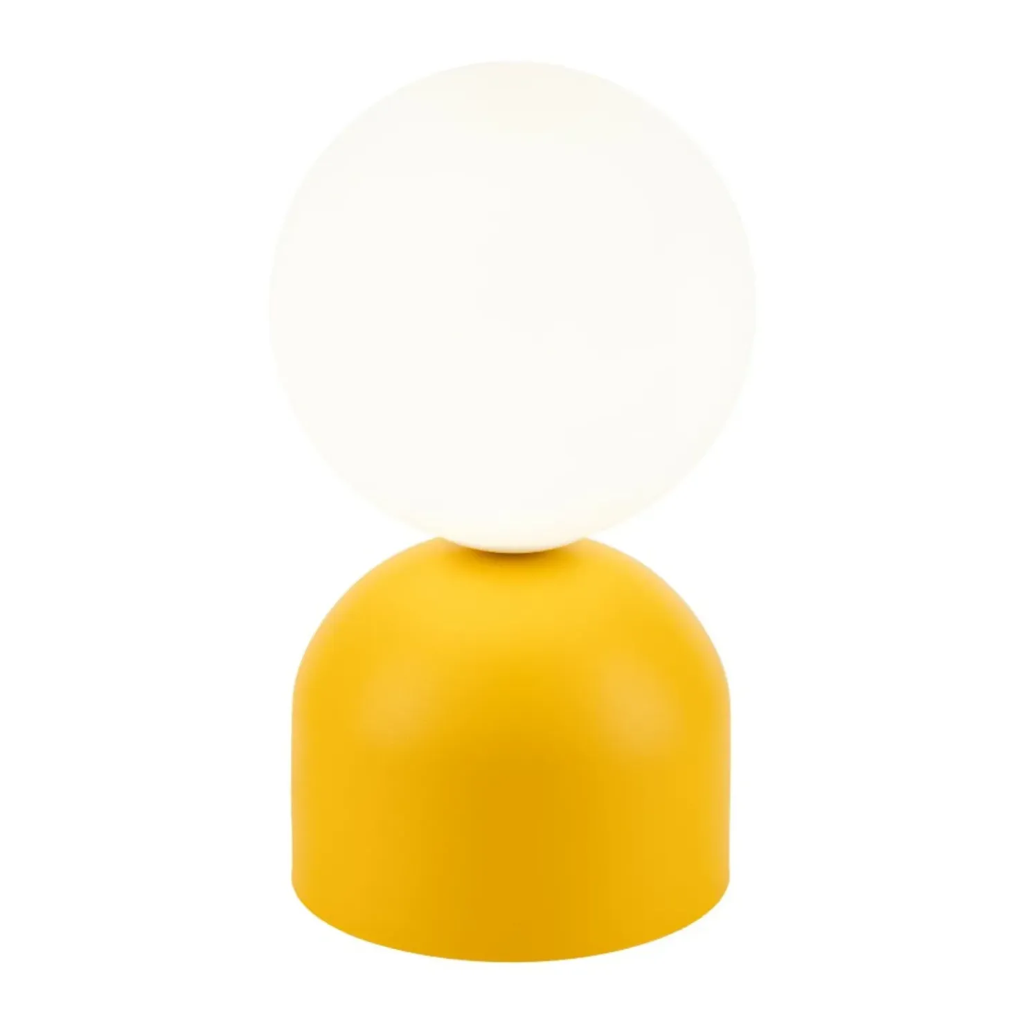 Żółta, dekoracyjna lampka na szafkę nocną TK 16040 MIKI YELLOW | Kaja*Sklep Kaja Cheap
