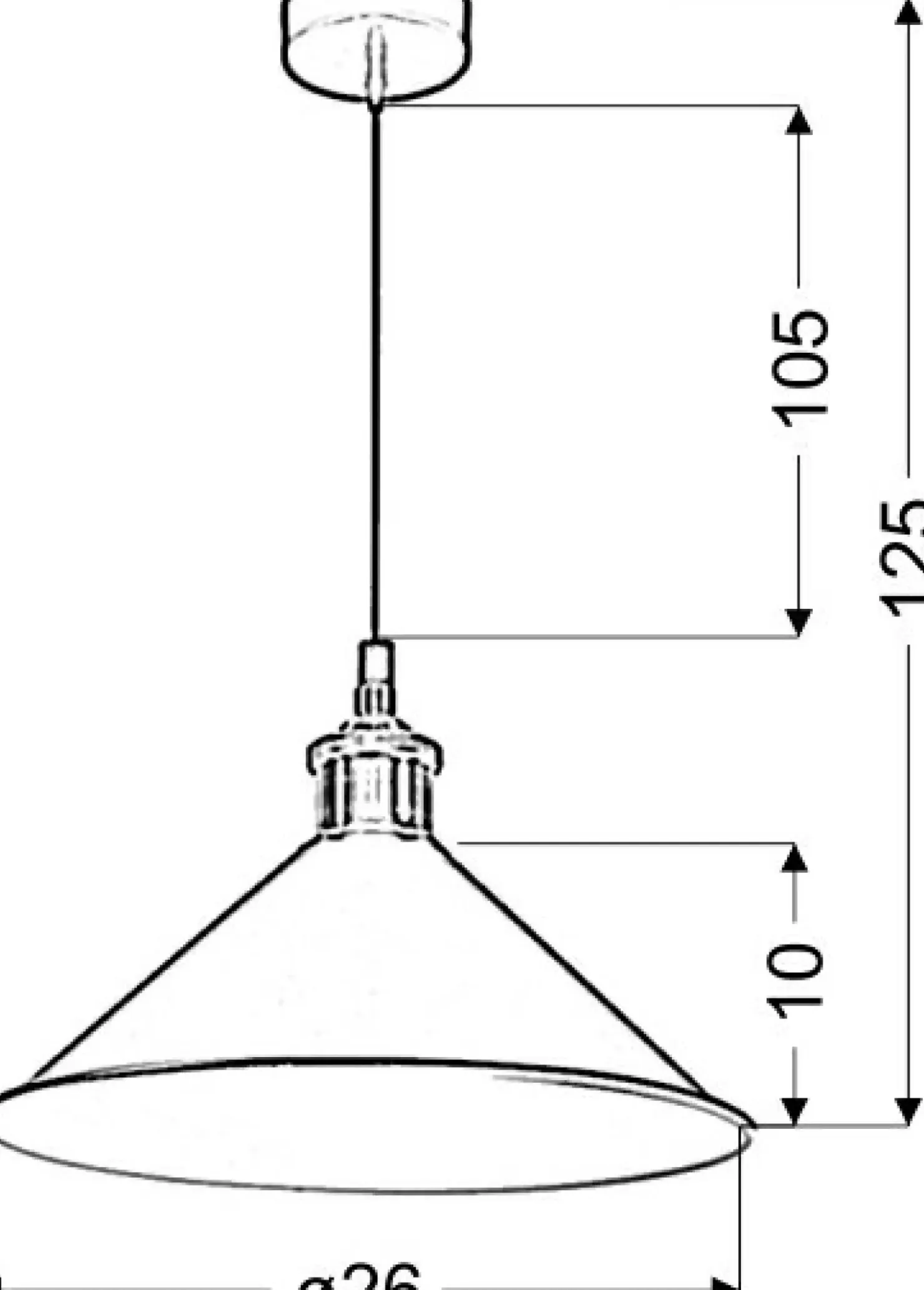 Talerzowa lampa wisząca w stylu retro 31-56313 VELO | Kaja Oświetlenie*Sklep Kaja Store