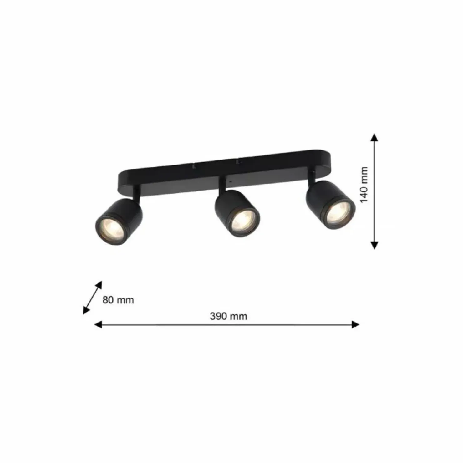 Sale Sklep Kaja Techniczna lampa sufitowa z reflektorami ML7644 PORTER | Kaja