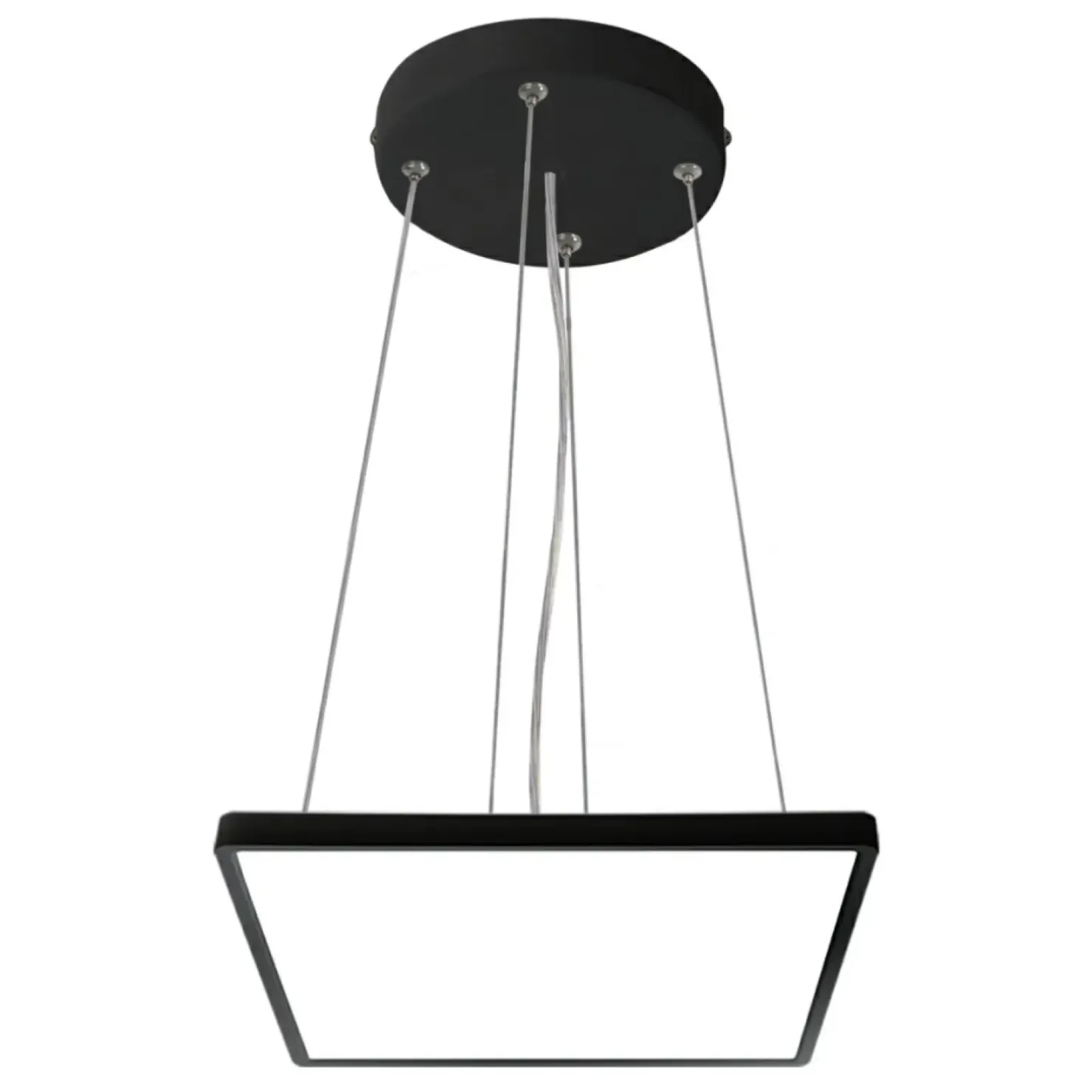 Store Sklep Kaja Techniczna lampa wisząca LED 23x23 PND-83625-230S-18W-BL BASTIA | Kaja