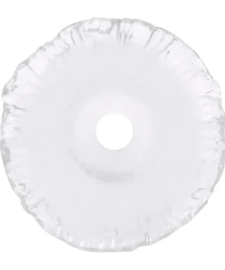 Transparentny klosz, podłużne wyżłobienia K-HP-PS-066 KLOSZ*Sklep Kaja Sale