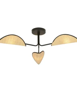 Clearance Sklep Kaja Trójramienna lampa do sypialni w stylu boho 1172/3 GOMEZ | Kaja