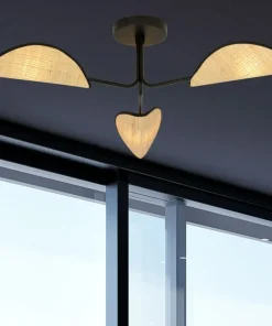 Clearance Sklep Kaja Trójramienna lampa do sypialni w stylu boho 1172/3 GOMEZ | Kaja
