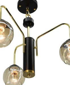 Store Sklep Kaja Trójramienna, nietypowa lampa sufitowa 6303/3 TR BL ALICE | Kaja