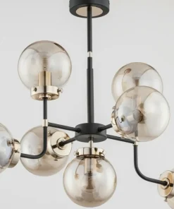 Store Sklep Kaja Unikalna lampa sufitowa z pękatymi kloszami AL 24857 | Kaja