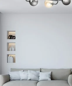 Outlet Sklep Kaja Unikalna lampa sufitowa z kolorowymi kloszami 834/6A1 | Kaja