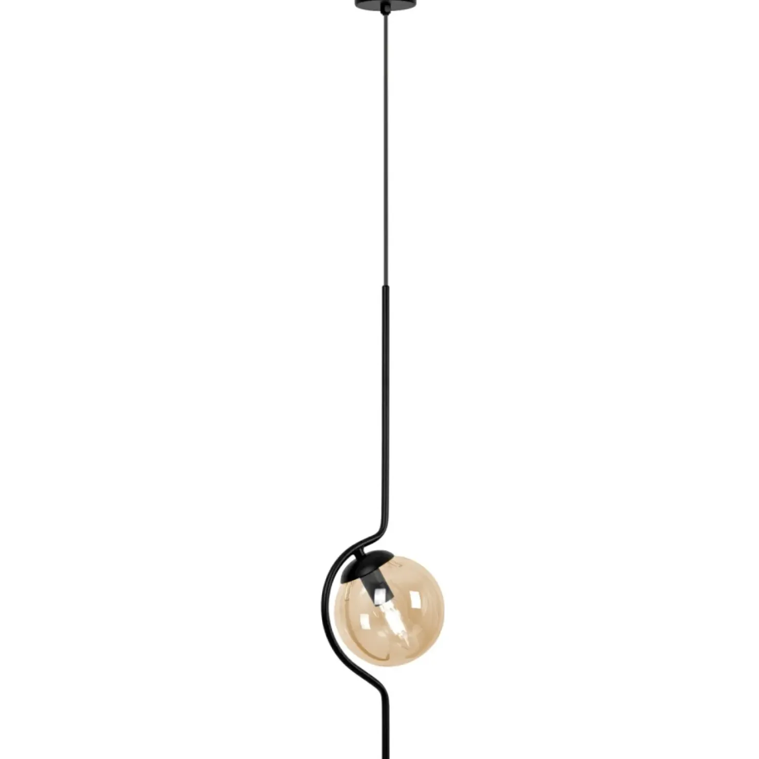 Sale Sklep Kaja Unikalna lampa wisząca do gustownej sypialni K-5335 z serii VELA