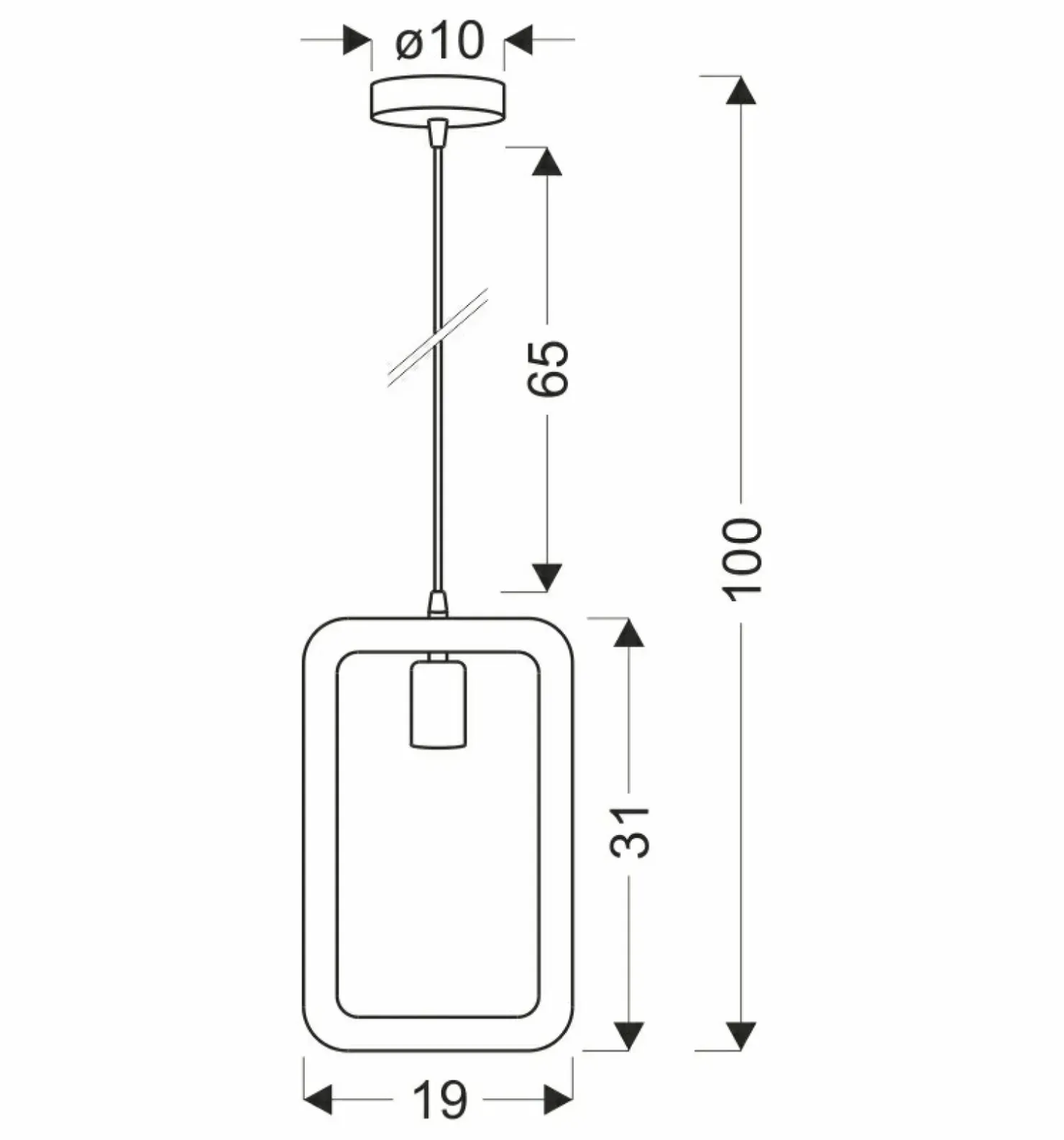 Store Sklep Kaja Unikalna lampa wisząca, regulowana wysokość 31-28761 z serii OSTOR | Kaja Oświet