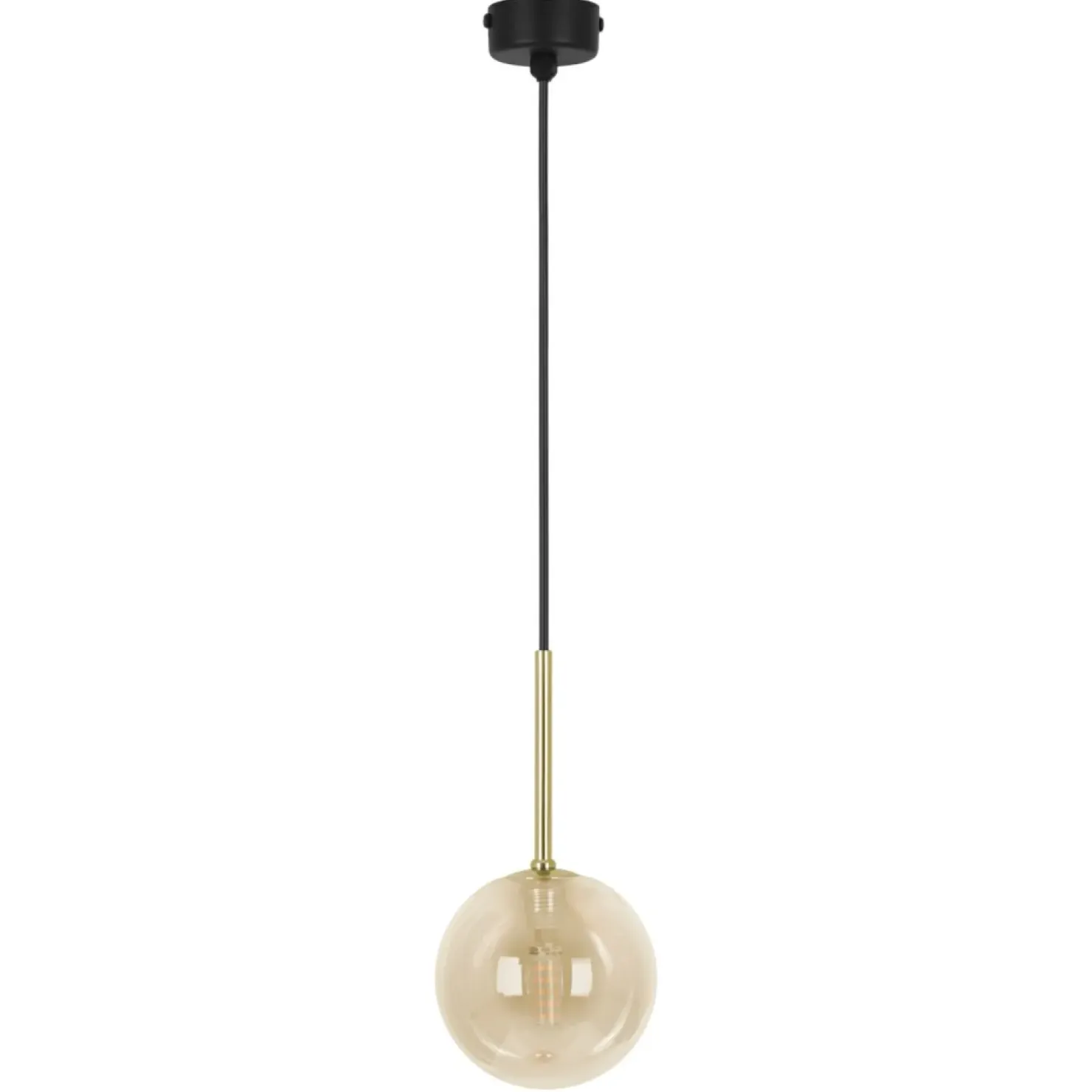 Best Sale Sklep Kaja Unikalna lampa wisząca z kloszem w kolorze miodu K-5560 z serii GALAXY