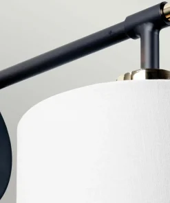 Unikalny kinkiet ścienny z abażurem BALANCE1-BKPN z serii BALANCE*Sklep Kaja Discount