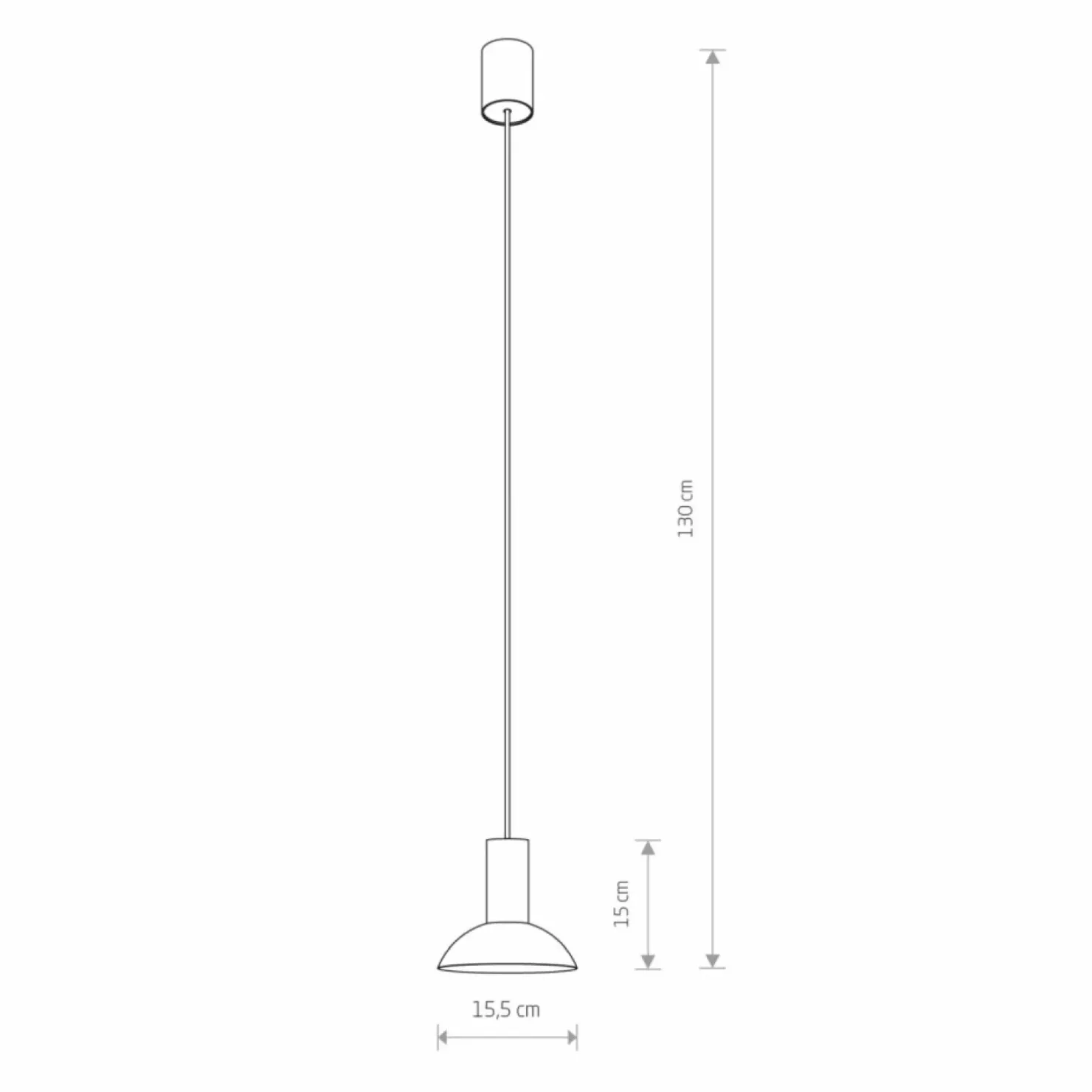 Shop Sklep Kaja Uniwersalna, czarna, pojedyncza lampa wisząca 8192 HERMANOS | Kaja czarny
