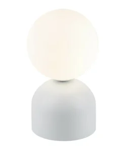 Uniwersalna, mała lampka na szafkę nocną TK 16037 MIKI WHITE | Kaja*Sklep Kaja Hot
