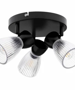 Discount Sklep Kaja Uniwersalna, okrągła lampa sufitowa ze spotami ML9973 BEST | Kaja