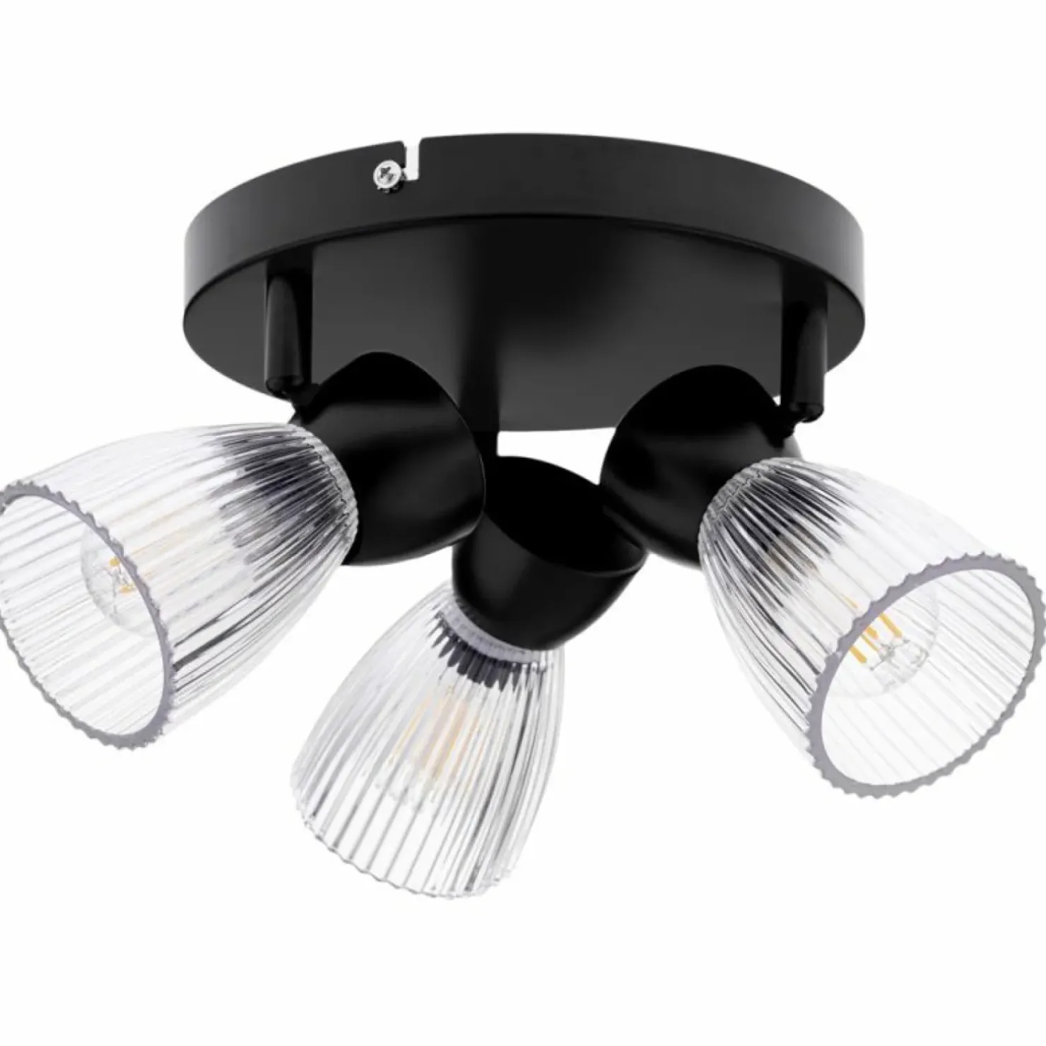 Discount Sklep Kaja Uniwersalna, okrągła lampa sufitowa ze spotami ML9973 BEST | Kaja