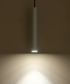 Store Sklep Kaja Uniwersalna, punktowa lampa wisząca, tuba 30cm 10902 FOURTY | Kaja szary