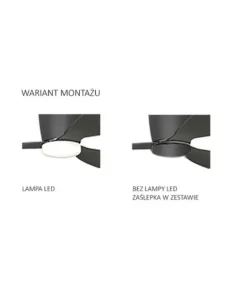 Wiatrak sufitowy z lampą LED sterowany AZ4449 VENETI | Kaja*Sklep Kaja Best Sale