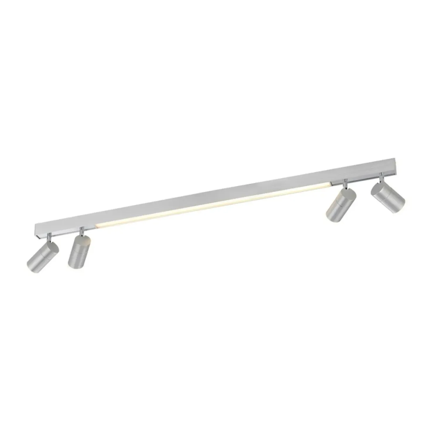 Clearance Sklep Kaja Świecąca listwa LED z reflektorami na pilot 6121-95 z serii PURE-LINES szary