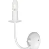 Świecznikowa, biała lampa ścienna do sypialni LX 5130 GLOBE | Kaja*Sklep Kaja Sale
